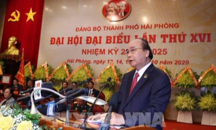 Ouverture du 16e Congrès de l’organisation du Parti de la ville de Hai Phong