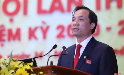 Hoang Trung Dung élu secrétaire du Comité du Parti de Ha Tinh