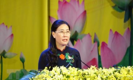 Mme Bui Thi Quynh Van réélue secrétaire du Comité provincial du Parti de Quang Ngai