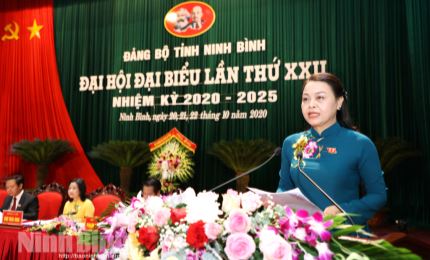 Nguyen Thi Thu Ha réélue secrétaire du Comité du Parti pour Ninh Binh pour le mandat 2020-2025