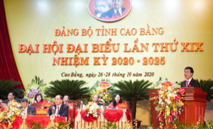 350 délégués au 19e Congrès de l’organisation du Parti pour la province de Cao Bang