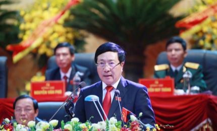 17e Congrès provincial du Parti: M. Pham Binh Minh montre la voie à Hai Duong