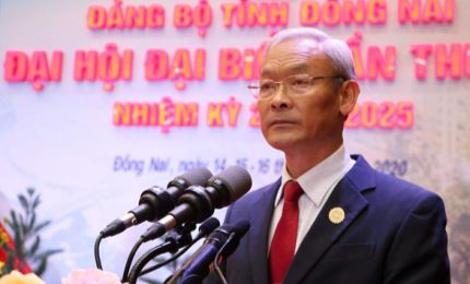 Dong Nai: M. Nguyen Phu Cuong réélu secrétaire du Comité provincial du Parti