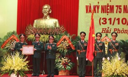 Remise de l'Ordre de la défense nationale de première classe à la 3e Région militaire