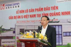 Quang Ninh : Foxconn vise un chiffre d’affaires à l’export de 500.000 dollars en 2021
