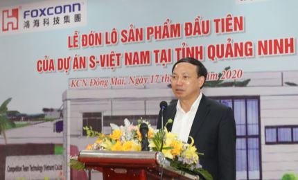 Quang Ninh : Foxconn vise un chiffre d’affaires à l’export de 500.000 dollars en 2021