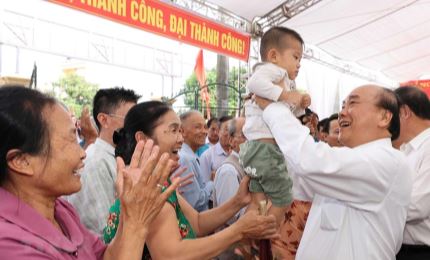 Le Premier ministre participe à la fête de grande solidarité nationale à Hai Duong