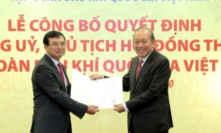 Hoang Quoc Vuong nommé président du Conseil des membres du Groupe gazo-pétrolier du Vietnam