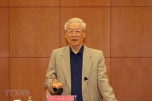 Le leader du PCV Nguyên Phu Trong demande d'accélérer la lutte anti-corruption