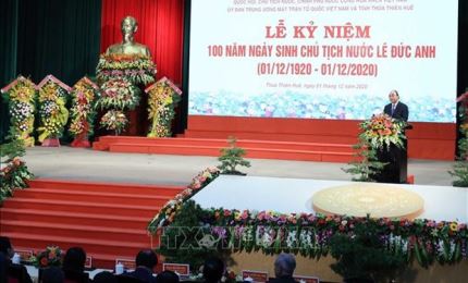 Le centenaire de la naissance du président Le Duc Anh célébré à Hue