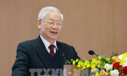 Le leader Nguyen Phu Trong exhorte à promouvoir le Renouveau et la mise en œuvre des tâches fixées