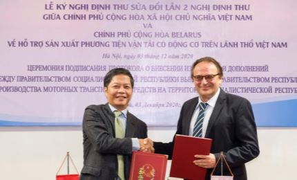 Vietnam et Biélorussie coopèrent pour soutenir la production de véhicules à moteur