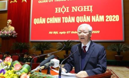 Le leader Nguyên Phu Trong souligne les grandes tâches de l’armée