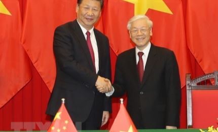 Félicitations des 71 ans de l'établissement des relations diplomatiques Vietnam-Chine