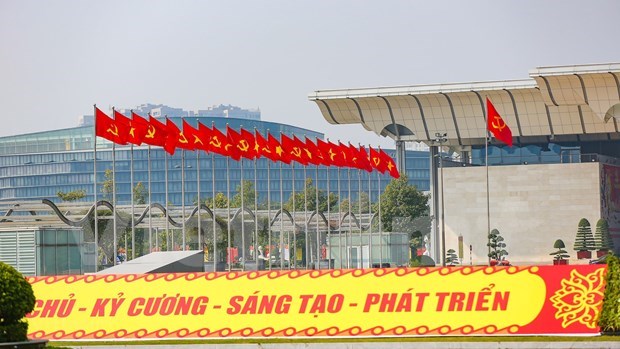 Hanoi prete a accueillir le 13e Congres national du Parti. Photo : VNA