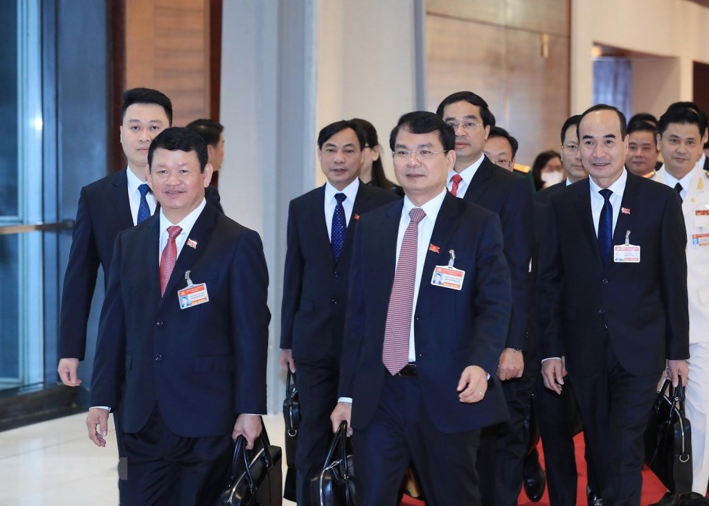 Des délégués de la province de Lao Cai. Photo: VNA