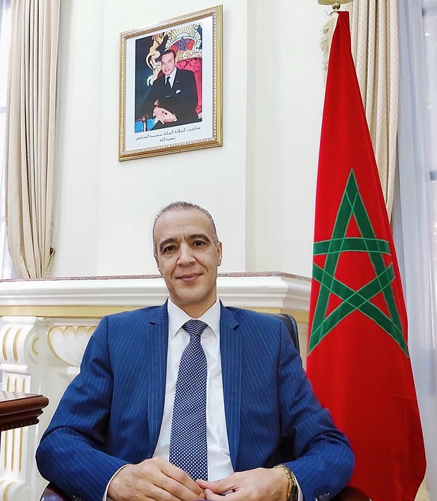 L’ambassadeur du Maroc au Vietnam, Jamale Chouaibi. Photo: Ambassade du Maroc au Vietnam