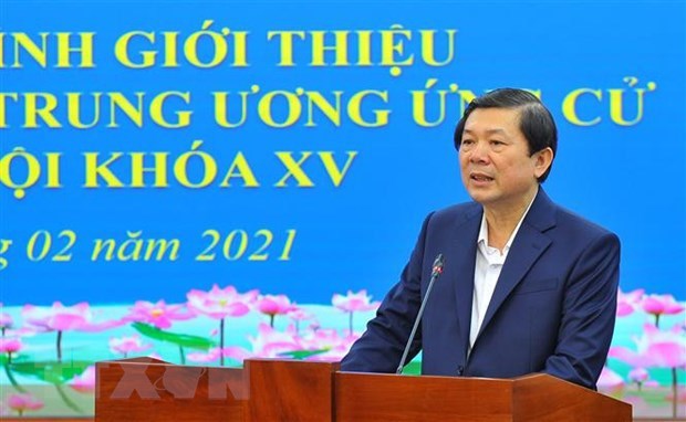Nguyen Huu Dung, vice-président du Comité central du Front de la Patrie du Vietnam. Photo: VNA
