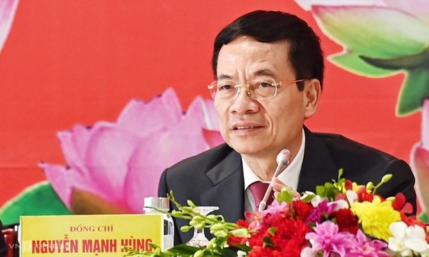Nguyên Manh Hung, le ministre de l’Information et de la Communication. Photo: vnexpress.net