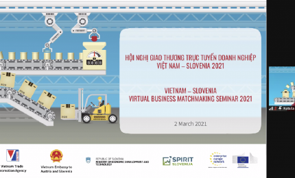 Webinaire sur la coopération Vietnam-Slovénie dans la mécanique