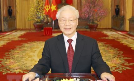 Félicitations d'amis internationaux pour le secrétaire général et président vietnamien Nguyen Phu Trong