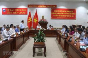 Le vice-président de l’AN vérifie les préparatifs des élections législatives à Tien Giang