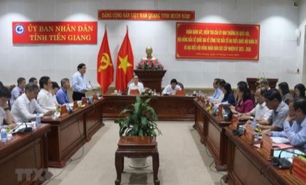 Le vice-président de l’AN vérifie les préparatifs des élections législatives à Tien Giang