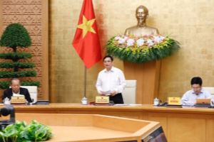 Le Premier ministre Pham Minh Chinh préside une réunion sur le travail du gouvernement