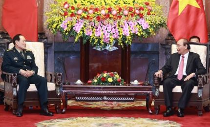 Le président Nguyen Xuan Phuc reçoit le ministre chinois de la Défense