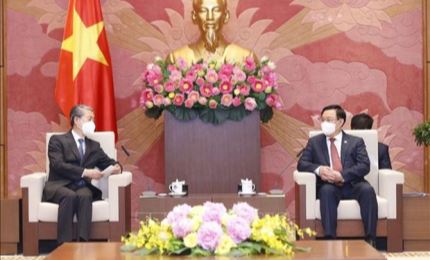 Le président de l’Assemblée nationale reçoit l’ambassadeur de Chine