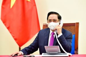 Vietnam-Japon : Conversation téléphonique entre les Premiers ministres