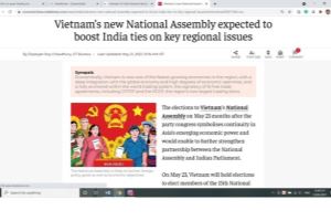 Élections législatives: des médias indiens font l'éloge des préparatifs du Vietnam