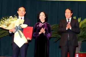 Tran Luu Quang nommé secrétaire du Comité municipal du Parti pour Hai Phong