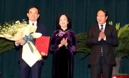 Tran Luu Quang nommé secrétaire du Comité municipal du Parti pour Hai Phong