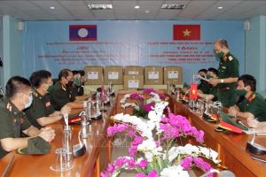 COVID-19: Aide du ministère vietnamien de la Défense à son homologue lao